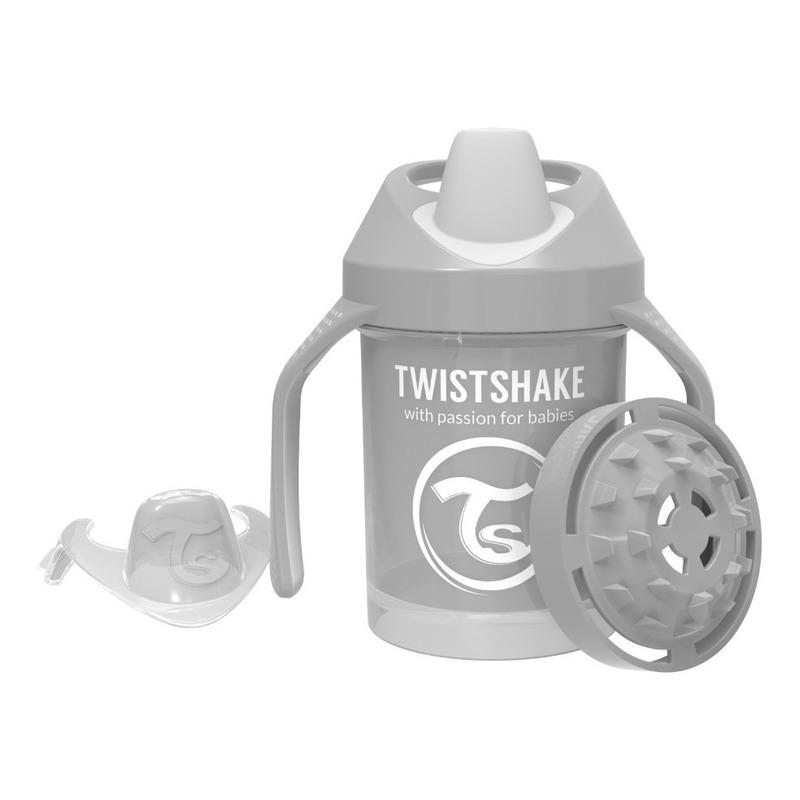 Vaso antiderrame color blanco 230 ml - Twistshake