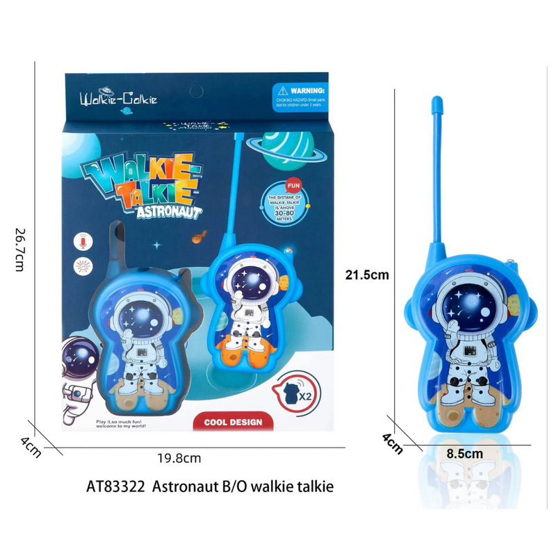 WALKIE TALKIE ASTRONAUTA 9171 MM
