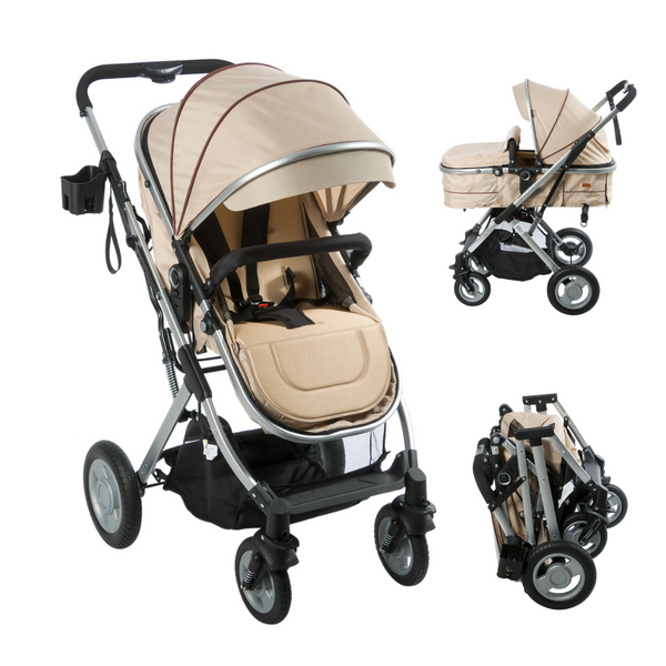 COCHE CUNA MOISES RONDA 135 BEIGE EBABY