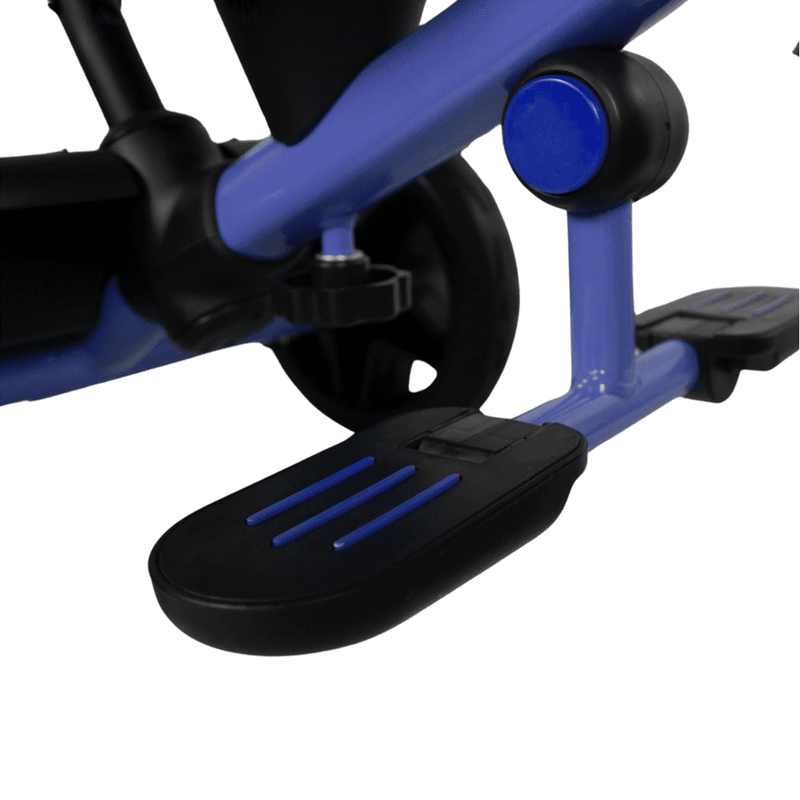 TRICICLO EXPLORE 360 ¡SEGURIDAD, VERSATILIDAD Y ESTILO PARA EL CRECIMIENTO DE TU BEBÉ! AZUL