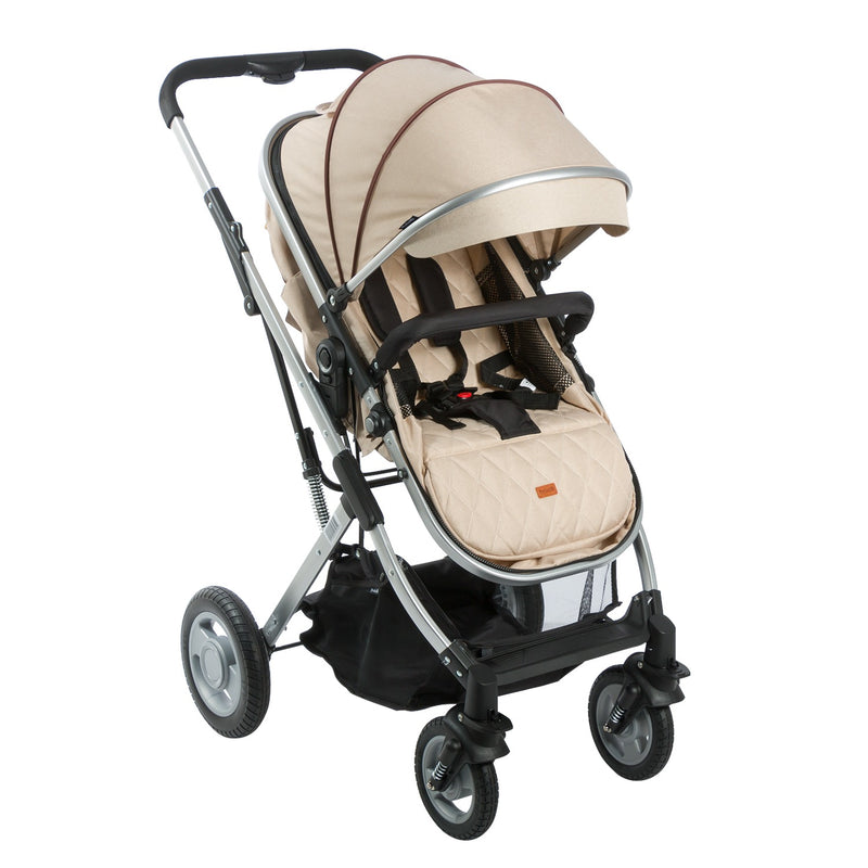 COCHE CUNA MOISES RONDA EB135 BEIGE EBABY