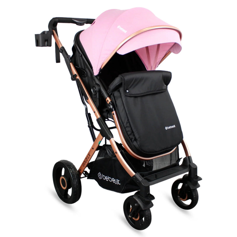 COCHE GOLD LX QB321 - ROSADO BEBESIT