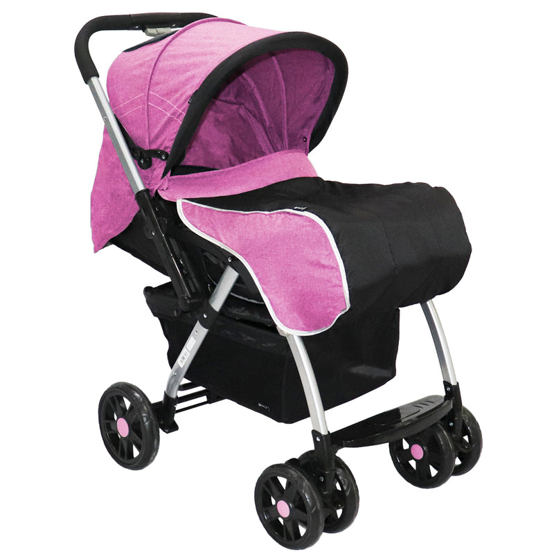 COCHE PASEO ROSSY EB1130 ROSADO EBABY