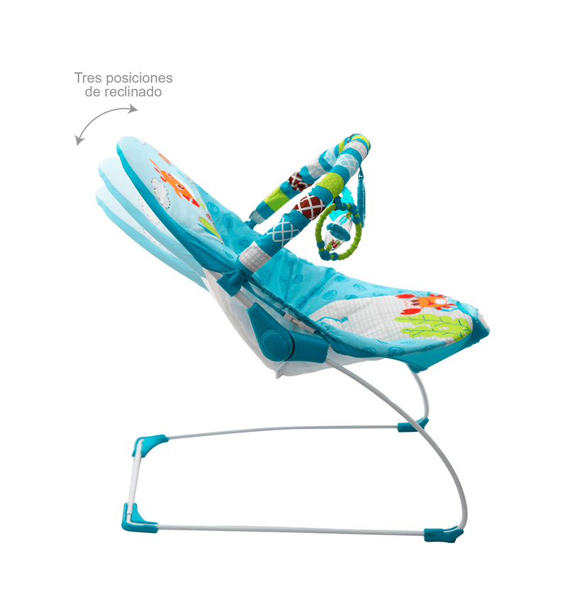 SILLA BOUNCER MUSICAL PB2002 PREMIUM BABY AZUL