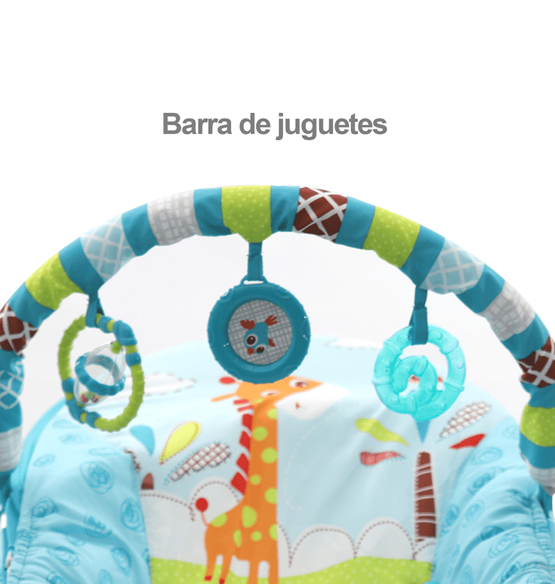 SILLA BOUNCER MUSICAL PB2002 PREMIUM BABY AZUL