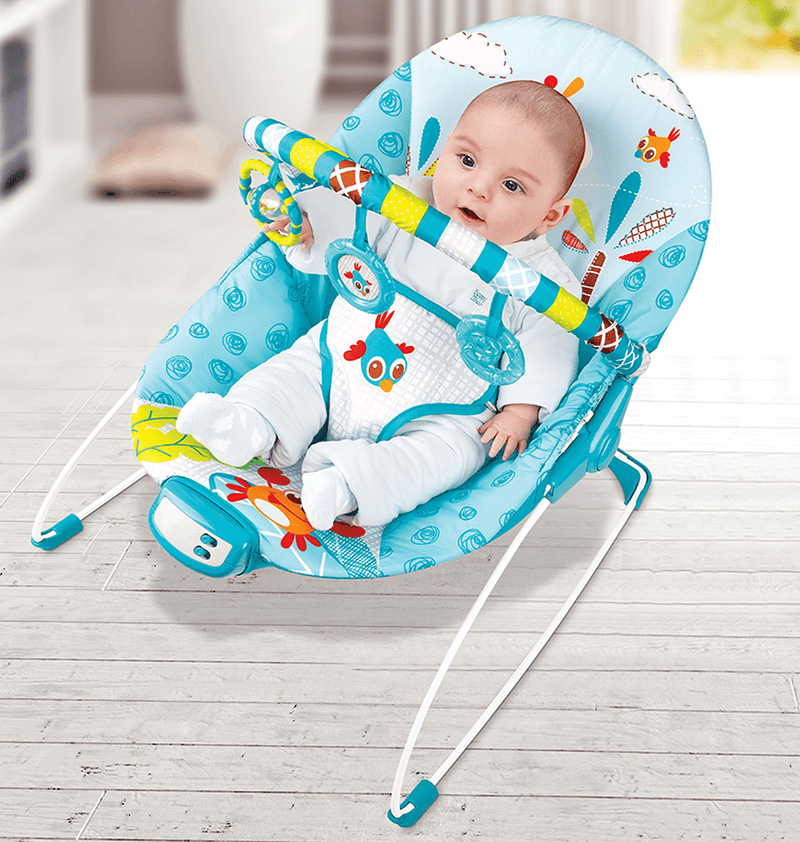 SILLA BOUNCER MUSICAL PB2002 PREMIUM BABY AZUL