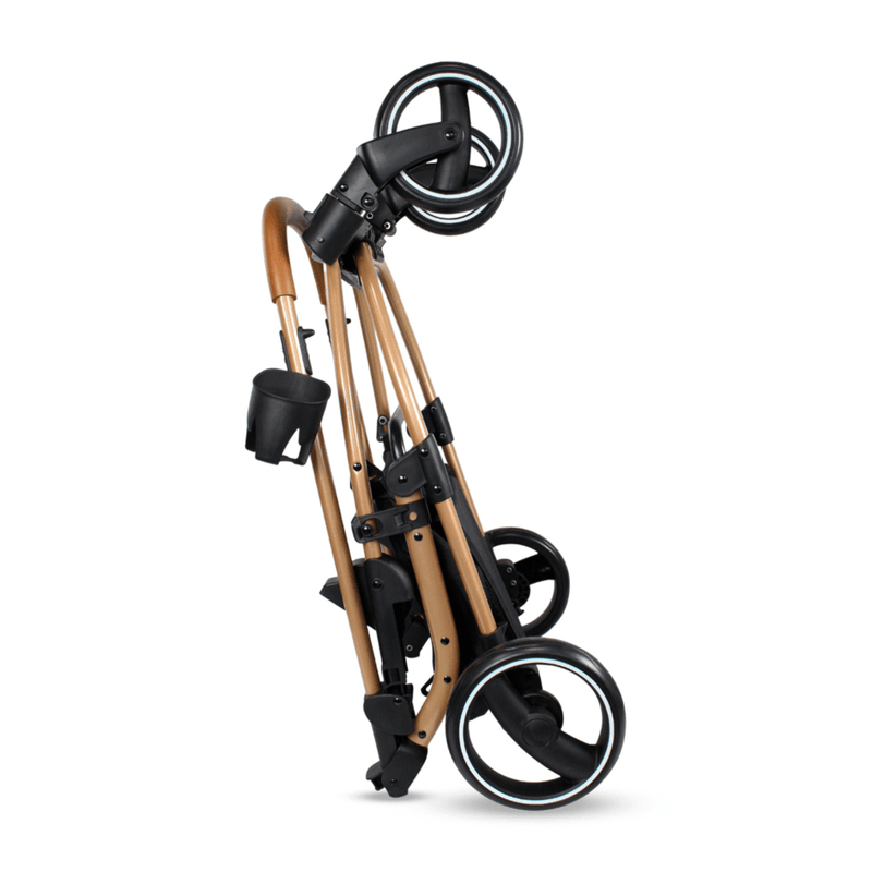 COCHE TRAVEL SYSTEM PRIMA SL461A GOLD BLACK BEBESIT -