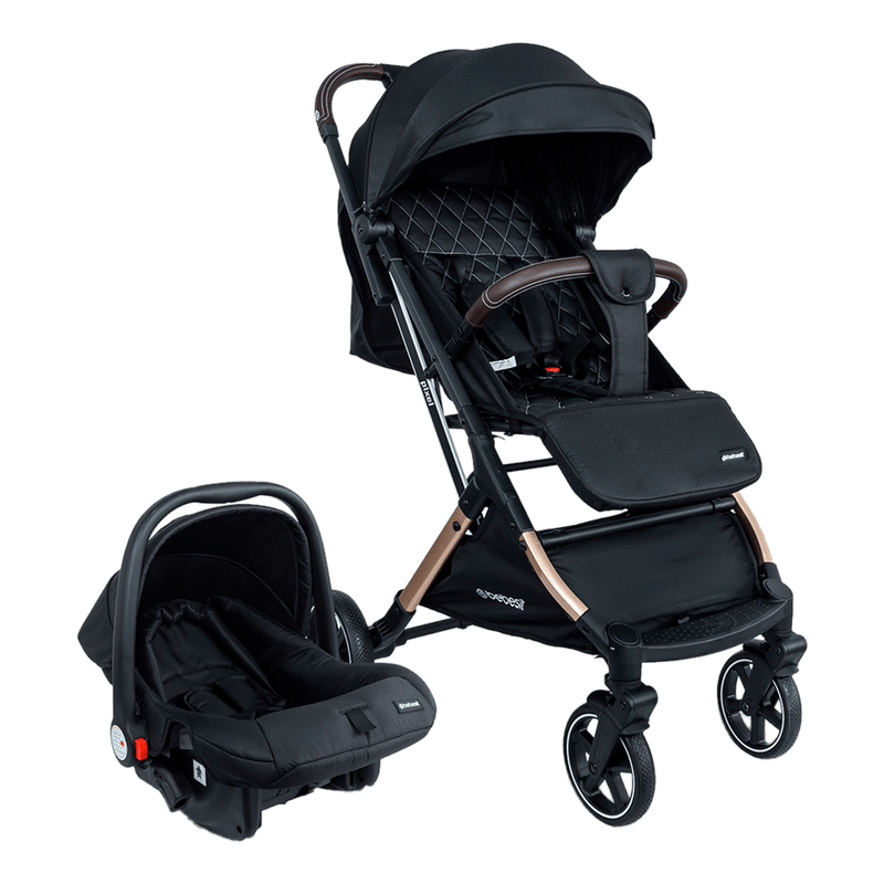 COCHE TRAVEL SYSTEM COMPACTO PIXEL JTS602 BEBESIT NEGRO -