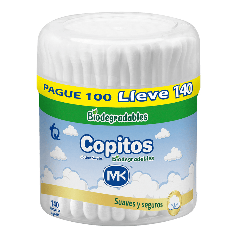 COPITOS BIODEGRADABLES PAGUE 100 LLEVE 140 MK