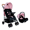 COCHE TRAVEL SYSTEM SUMMER JC2019 BEBESIT ROSADO-