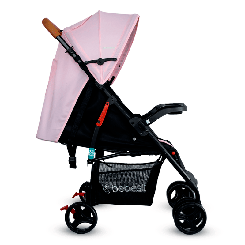 COCHE TRAVEL SYSTEM SUMMER JC2019 BEBESIT ROSADO-