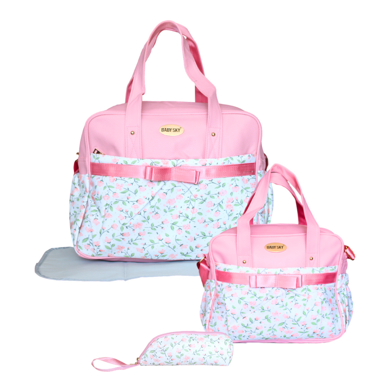 BOLSO PAÑALERA 3 PIEZAS 9086 MUNBE