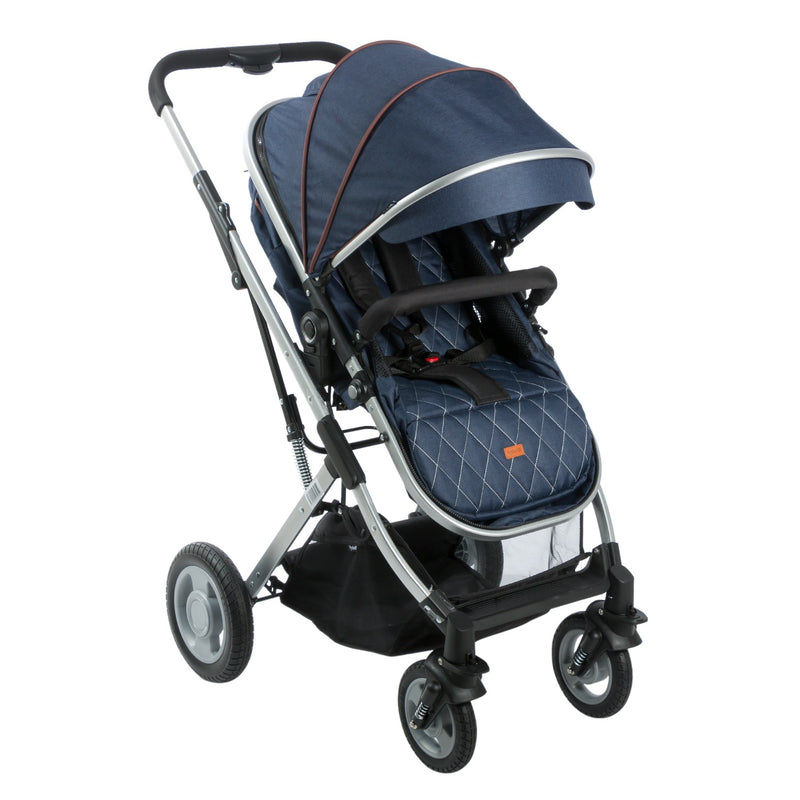 COCHE CUNA MOISES RONDA 135 AZUL EBABY