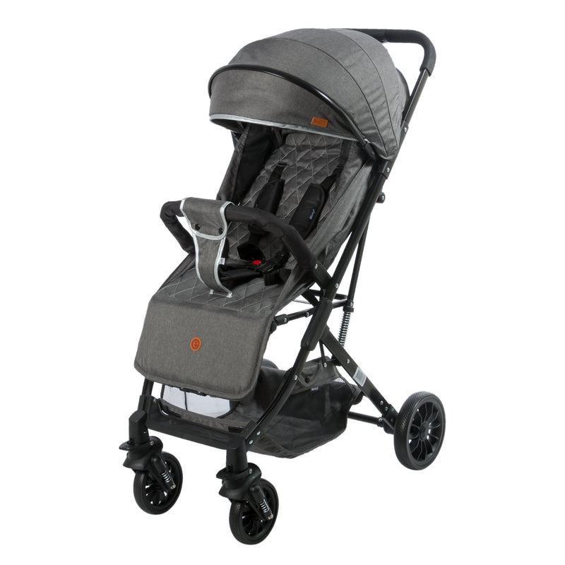 COCHE MALETA BALU EB138 GRIS OSCURO EBABY