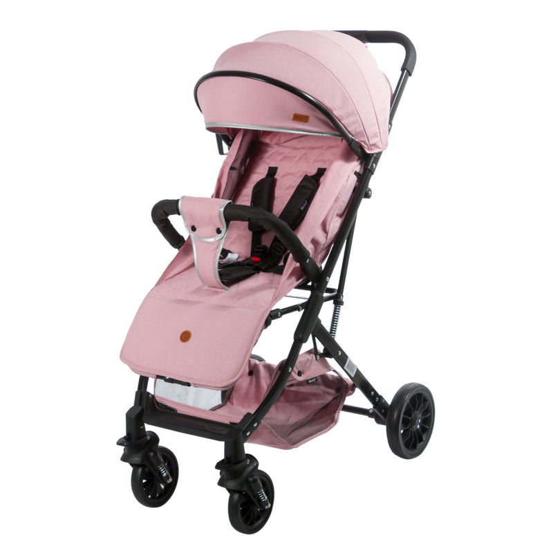 COCHE MALETA BALU EB138 ROSADO EBABY