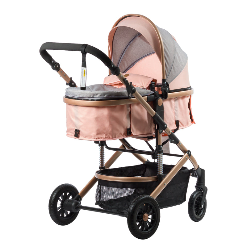 COCHE MOISES COMFORT EB147 ROSADO EBABY