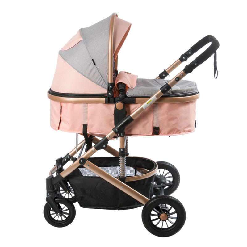 COCHE MOISES COMFORT EB147 ROSADO EBABY