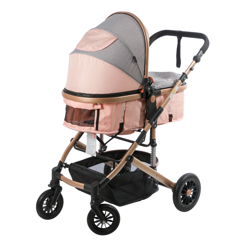 COCHE MOISES COMFORT EB147 ROSADO EBABY