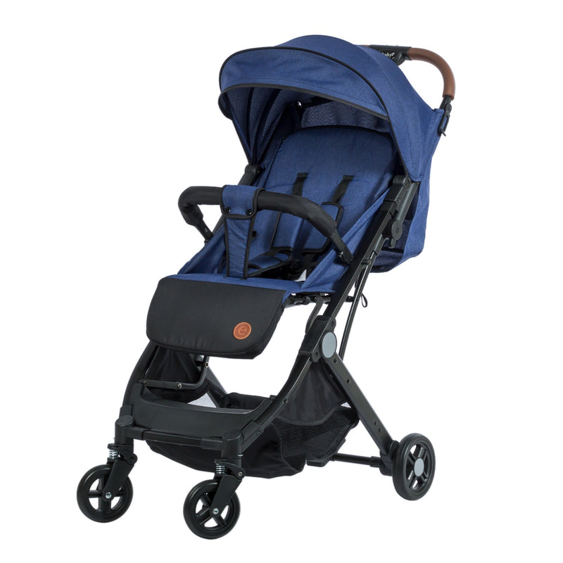 COCHE PASEADOR MALETA COMPACT EB195 AZUL EBABY