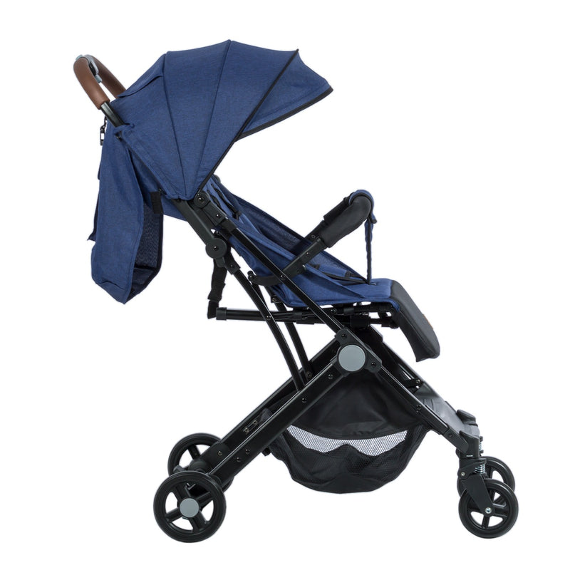 COCHE PASEADOR MALETA COMPACT EB195 AZUL EBABY