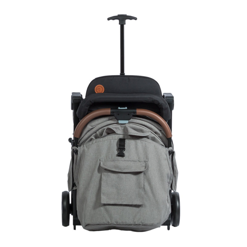 COCHE PASEADOR MALETA COMPACT EB195 GRIS EBABY