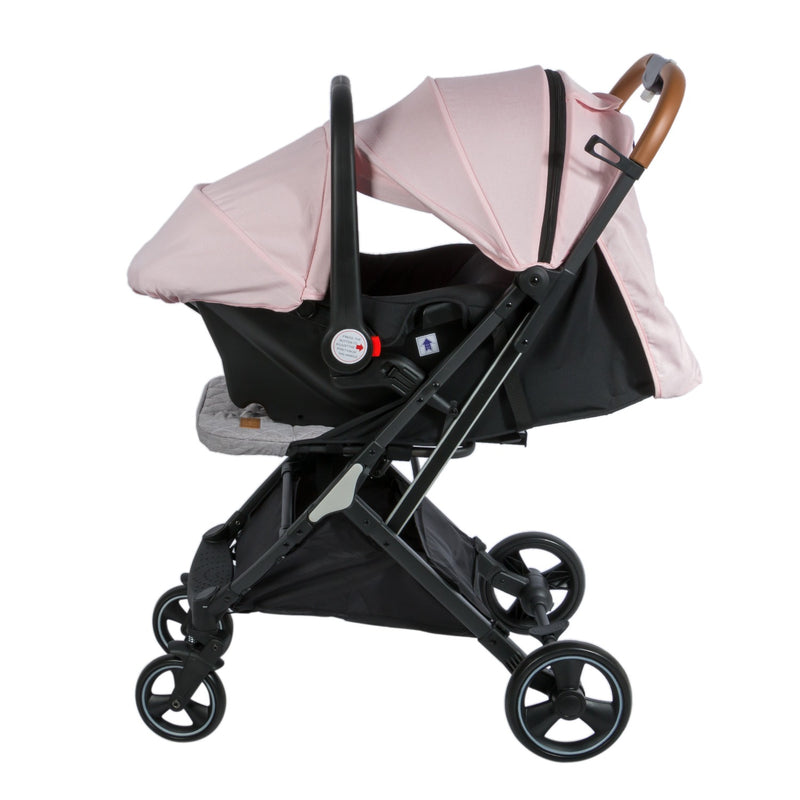 COCHE MALETA CON PORTABEBÉ HAPPY TRAVEL EB198 AZUL EBABY