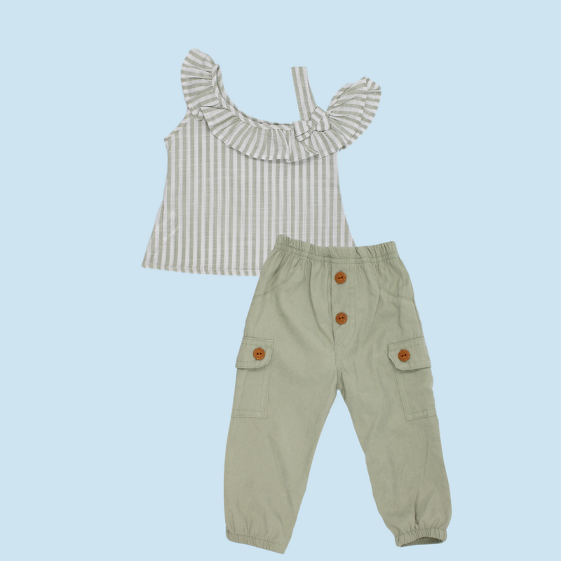 CONJUNTO PANTALON NIÑA 50172 FOR BABY