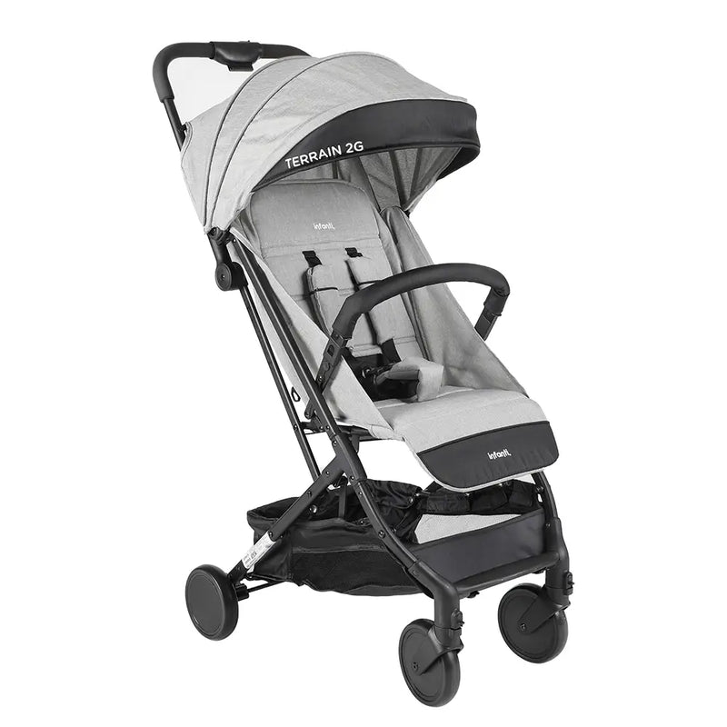 COCHE PASEO TERRAN 2G MELANGE INFANTI GRIS CLARO