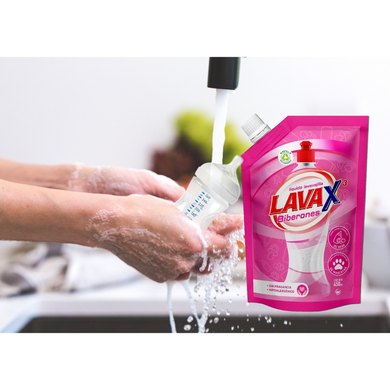 COMBO LAVA TETEROS  MAXI & MINI (1500ml + 450ml) Ideal para tener en casa y llevar en la pañalera