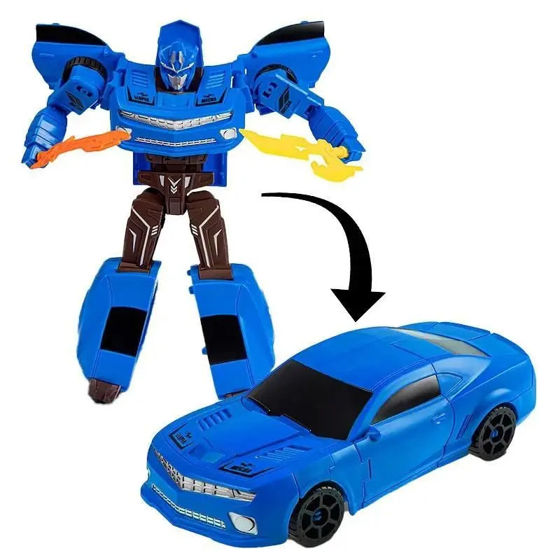 SET CARRO ¡LA AVENTURA DE TRANSFORMAR VEHÍCULOS EN ROBOTS! TRANSFORMERS L010-A44 MUNBE