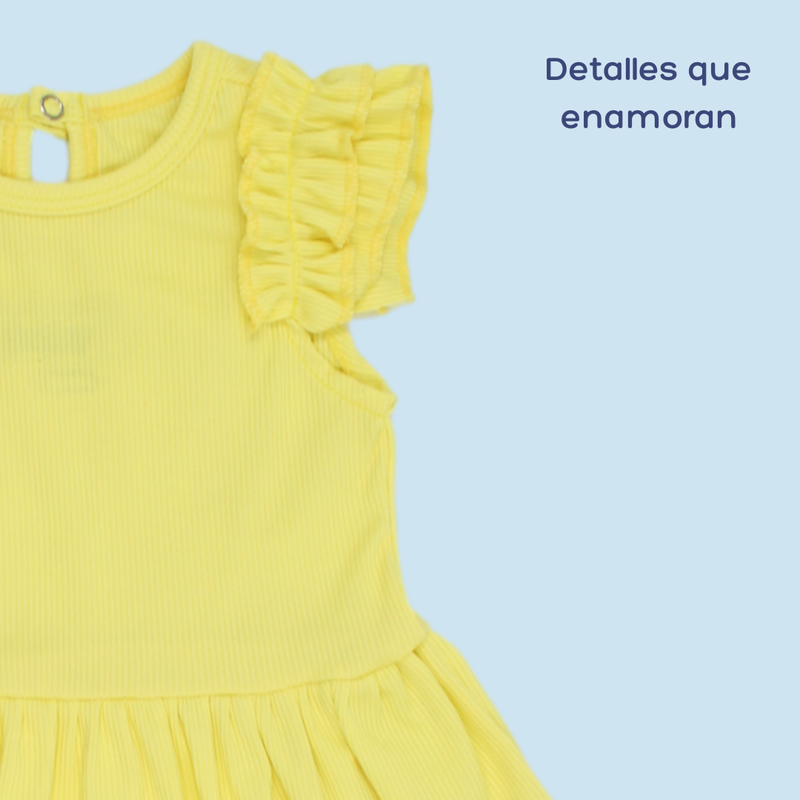 VESTIDO RIB 1088 CRECIENDO BABY