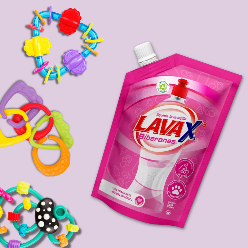 COMBO LAVA TETEROS  MAXI & MINI (1500ml + 450ml) Ideal para tener en casa y llevar en la pañalera