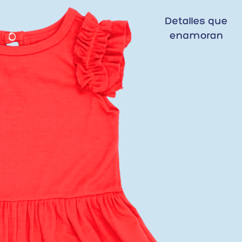 VESTIDO RIB 1088 CRECIENDO BABY