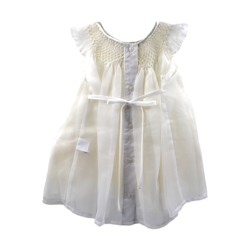 VESTIDO BAUTIZO B3478 LUNITAS BABY