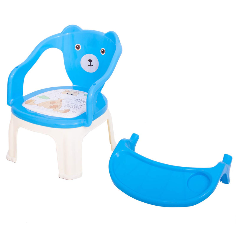 SILLA COMEDOR INFANTIL CON BANDEJA EXTRAÍBLE XL-009-B MUNBE