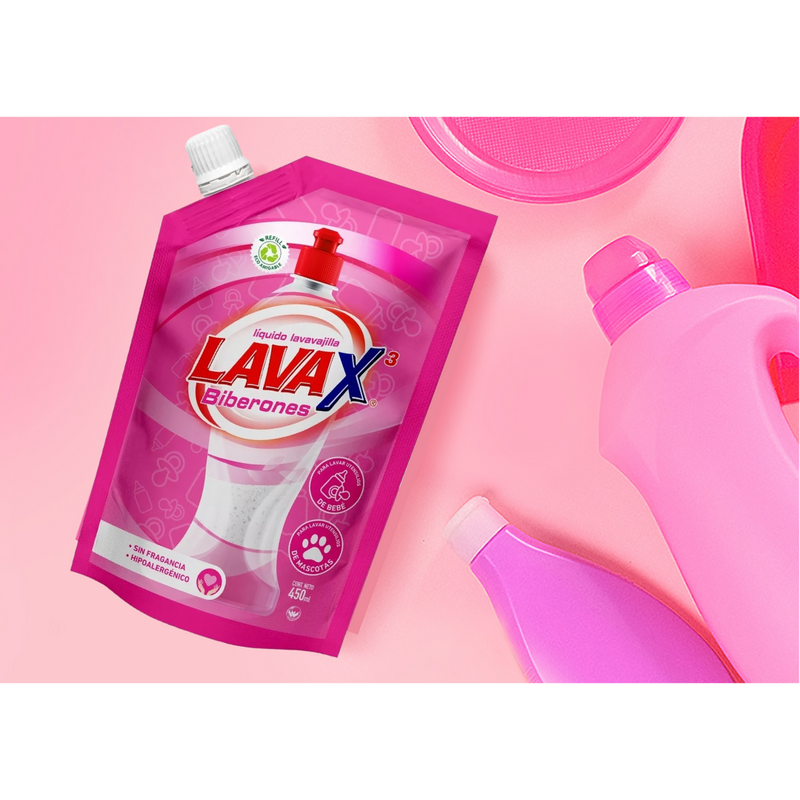 COMBO LAVA TETEROS  MAXI & MINI (1500ml + 450ml) Ideal para tener en casa y llevar en la pañalera