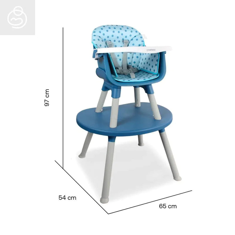 SILLA COMEDOR BABY DESK 1049 BEBESIT AZUL-