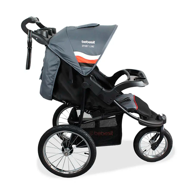 COCHE TRAVEL SYSTEM JOGGER CXP28 - GRIS BEBESIT