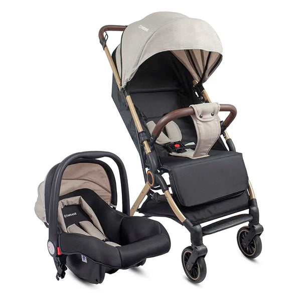 COCHE TRAVEL SYSTEM MICRO JCTSX5 BEIGE BEBESIT -