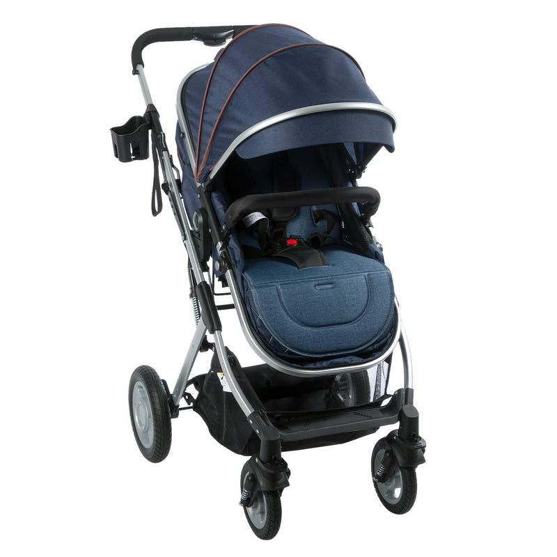 COCHE CUNA MOISES RONDA 135 AZUL EBABY