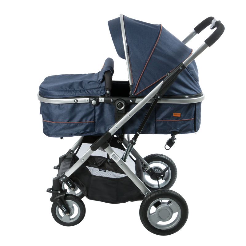 COCHE CUNA MOISES RONDA 135 AZUL EBABY