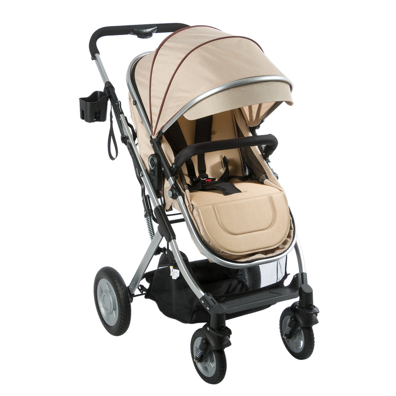 COCHE CUNA MOISES RONDA EB135 BEIGE EBABY