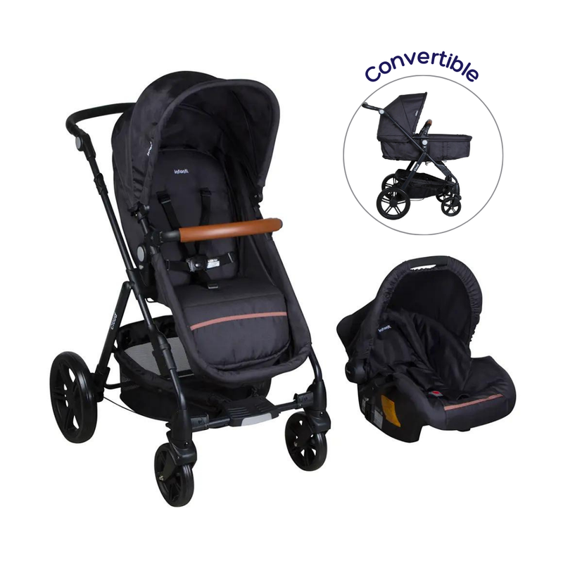 COCHE TRAVEL SYSTEM NEGRO P6863 INFANTI