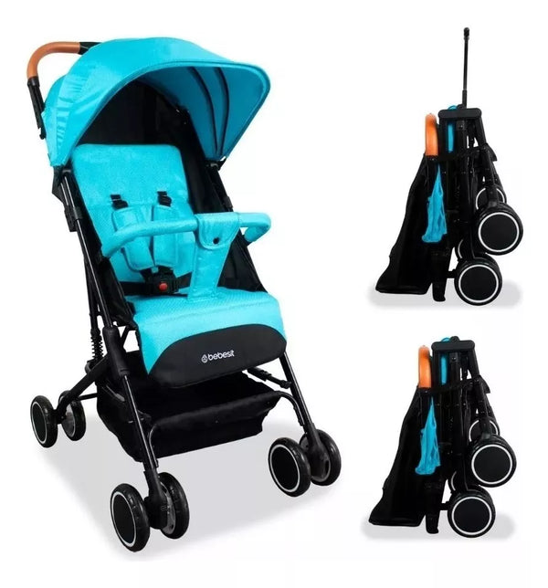 COCHE COMPACTO BIT JC207 - AZUL BEBESIT