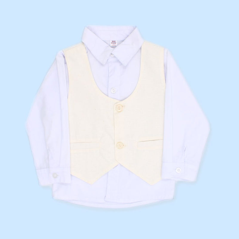 CONJUNTO BAUTIZO BEBE NIÑO 2314 BABY TOONS