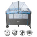 CUNA CORRAL COLECHO NALA EB751-1 AZUL EBABY