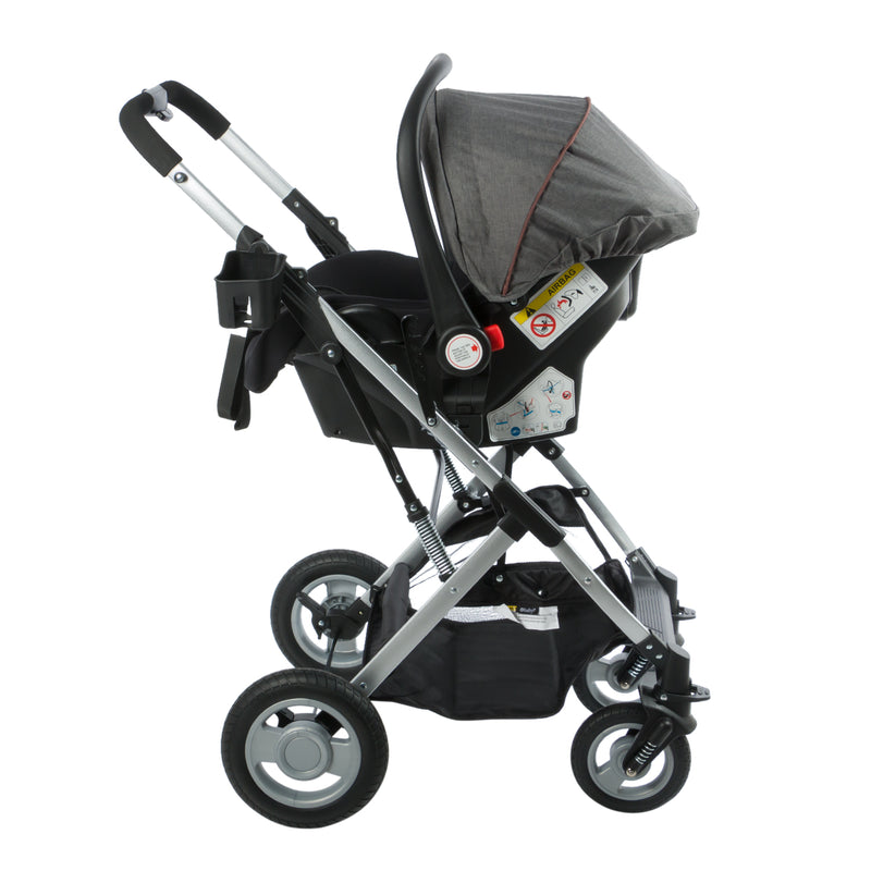 COCHE TRAVEL SYSTEM RONDA PLUS EB132 BEIGE EBABY