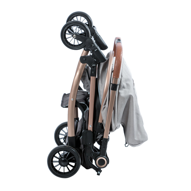 COCHE MECEDORA BOUNCY EB116 GRIS CLARO EBABY