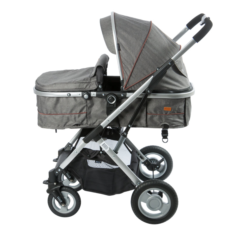 COCHE CUNA MOISES RONDA 135 GRIS EBABY