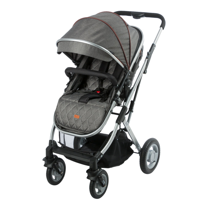 COCHE CUNA MOISES RONDA 135 GRIS EBABY